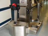 Stainless Steel PowerTug with twin legs at Wyeth Medica